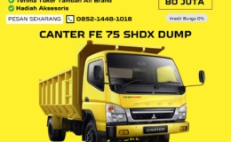 Truck canter FE 75 Shdx Dump